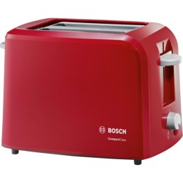 Prajitor de paine Bosch TAT3A014, putere 980 W, rosu/gri